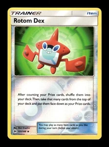 Pokemon Sun & Moon Rotom Dex 131/149 U Reverse Holo - Picture 1 of 1