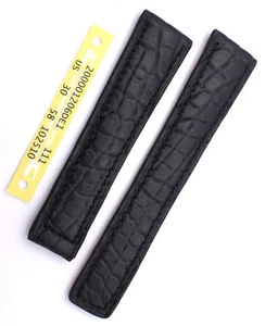 Uhrenarmband 20mm /16 RIOS1931 echt Alligator Kompatibel TAG Heuer Faltschließe - Picture 1 of 2