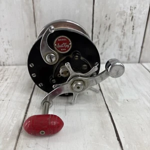 Vintage Montgomery Wards Sport King Model 44 Fishing Saltwater Reel braided line - Picture 1 of 6
