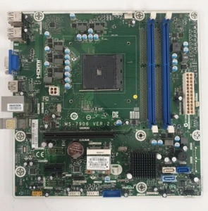HP MS-7906 VER:2.0 Motherboard HPN:782614-001 MS-7906 For HP Pavilion 500 Desk. - Picture 1 of 5