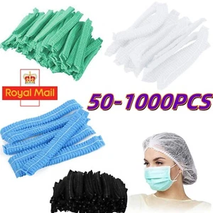 Hair Net Disposable Hair Nets Hairnet Mob Caps Catering Cap Head Cover Nets Food - Picture 1 of 10