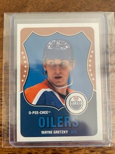 2010-11 O-Pee-Chee Marquee Legends Retro Wayne Gretzky #599 HOF
