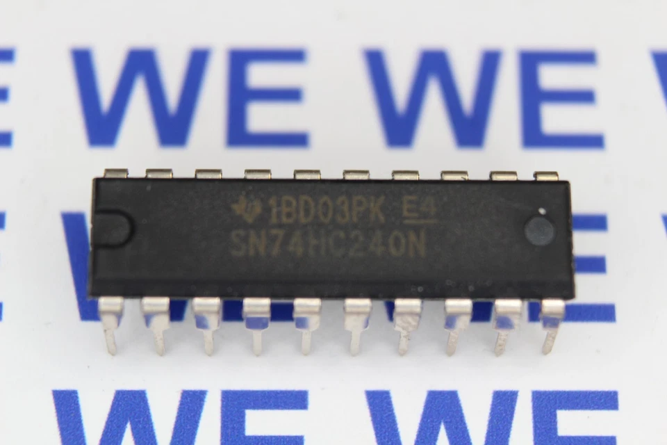 9Stück High-Speed-C-MOS 74HC240 DIP20 - Bild 1 von 1
