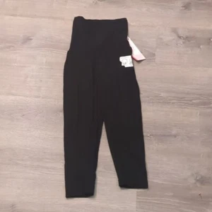 Motherhood maternity black secret belly capri pants size small - Picture 1 of 9