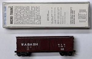 MTL Micro-Trains 28251 (28050) Wabash WAB 81501 40 foot wood boxcar - Picture 1 of 1