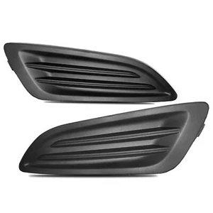 For 2013-2016 Ford Fiesta Front Bumper Fog Light Cover Left & Right Pair Side - Picture 1 of 9