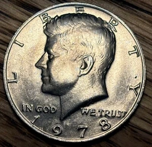 1978 P Kennedy Half Dollar 50 Cents Gem BU See Photos Low Mintage Year Mint Set - Picture 1 of 6
