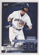 2017 Choice Colorado Springs Sky Sox Kirk Nieuwenhuis #17