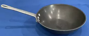 Kommerzieller Aluminium Kochgeschirr Wok • 8,75" eloxiertes Aluminium Rühren Bratpfanne Pfanne - Bild 1 von 6
