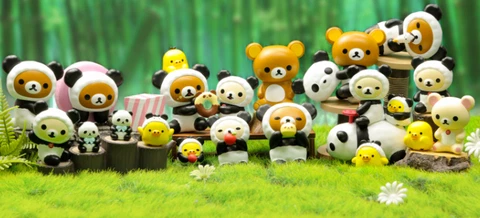 52Toys X San-x Rilakkuma Panda de Goron Series Confirmed Blind Box Figure HOT！ Cover
