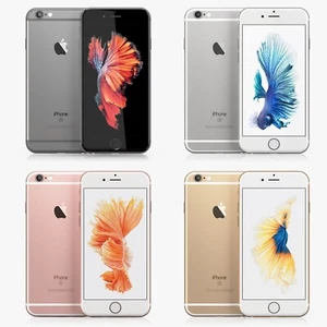 90%N ew Original Apple iPhone 6s 16/32/64/128GB Gray/Silver/Gold/Pink UNLOCKED - Afbeelding 1 van 5