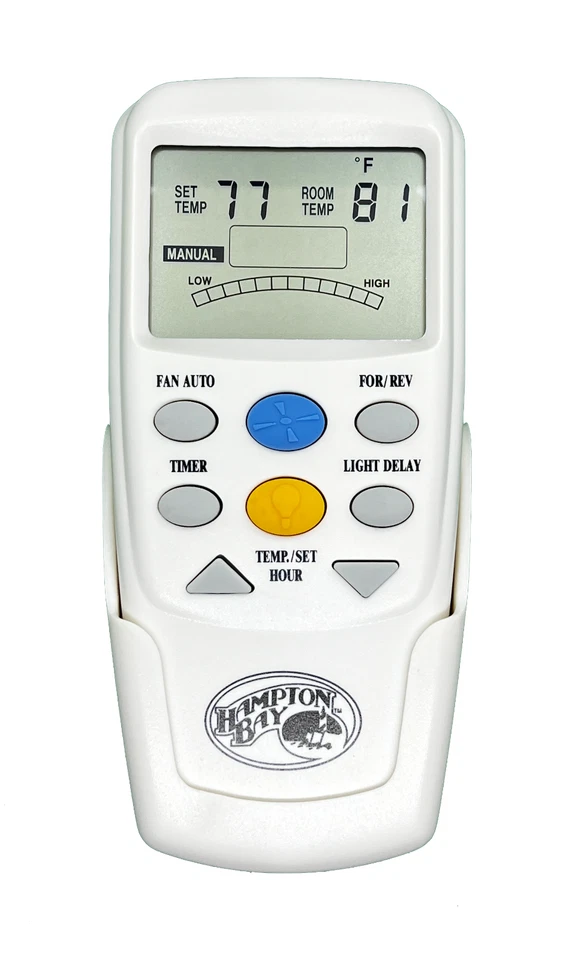 Genuine Hampton Bay Ceiling Fan Remote Control - CHQ7096T W/ REVERSE