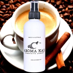Coffee Cinnamon & Vanilla Body Spray Mist Vegan & Cruelty-Free Creamy Cafe Bliss - Picture 1 of 6