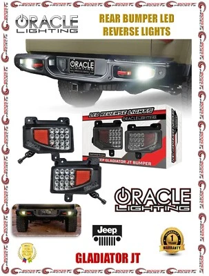 ORACLE Lighting Rear Bumper LED Reverse Lights For Jeep Gladiator JT 5878-504 - Image 1 of 4