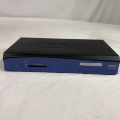 ADTRAN NetVanta 3430 2-Port 10/100 Router 1202820G1 With WAN-T1 & DBU Module - Image 1 of 4