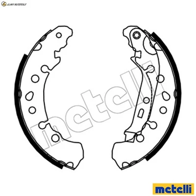 BREMSBACKENSATZ 53-0750 FÜR TOYOTA MAZDA M15A-FXE/FKS 1.5L 1KR-FE 1.0L 3cyl 1.5L - Image 1 of 4