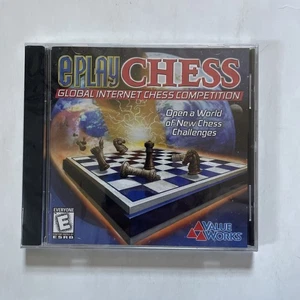 Vintage Eplay Chess PC Game 1999 Windows 95 98 Global Internet Competition New - Picture 1 of 4