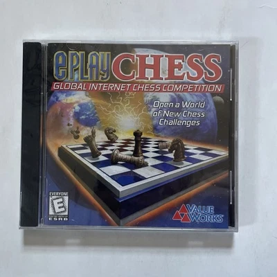 Vintage Eplay Chess PC Game 1999 Windows 95 98 Global Internet Competition New - Image 1 of 4