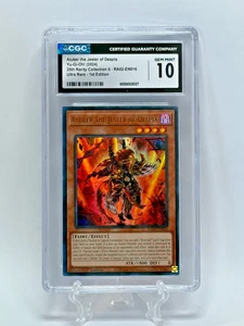 Yu Gi Oh 2024 Aluber el Bufón de Despia RA02-EN016 25th Ra URare 1ª Edición CGC 10 - Imagen 1 de 3