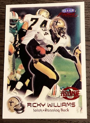 1999 Fleer Focus Rookie /2500 Ricky Williams #159 Rookie RC - Image 1 of 2