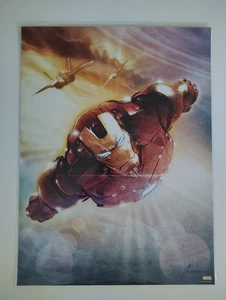 Tony Stark Iron Man Direct Flight Acme Archives FOTA Marvel Fine Art Print - Picture 1 of 1