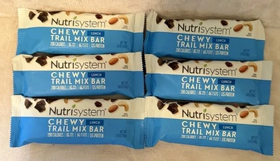 💕6 barras de mezcla de senderos masticables Nutrisystem LUNCH BB 7/2026 VER DESCRIPCIÓN TAL CUAL Foto 1 de 4