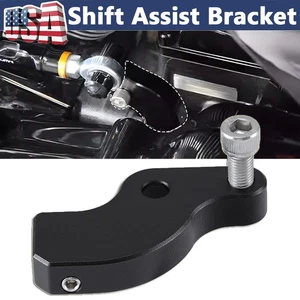 Motorcycle Black Gear Shift Neutral Assist Bracket For Harley M8 Touring Softail - Picture 1 of 12