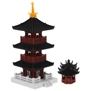 2 Piezas Acuario Asiático Decoración Escultura Bonsai Paisaje Decoración - Imagen 1 de 20