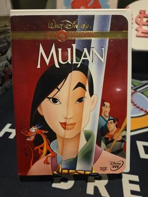 Mulan (DVD, 1998, Gold Collection) Eddie Murphy Rare Disney Animated Adventure - Image 1 of 3