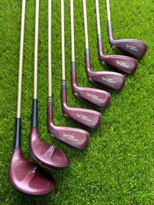 YONEX Aerona FL Ladies Iron Set 6pcs 5,6,7,9,10,P XLB550 Carbon Shaft Flex R - Image 1 of 4