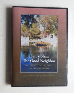 St Louis MO Henry Shaw The Good Neighbor 2000 DVD Missouri Botanical Garden New - Imagen 1 de 2