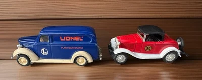 Lionel/Ertl F085 - Delivery and Fire Chief Car - Image 1 of 4