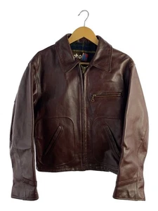 Schott leather jacket blouson 40 Bordeaux 1306 Used - Picture 1 of 4