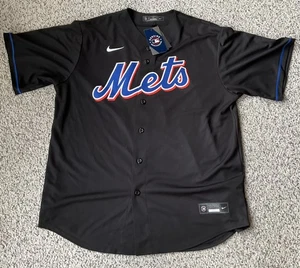 Nike Men's New York Mets Max Scherzer #21 BLACK  XL (Excellent) - Picture 1 of 5