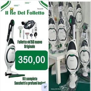 FOLLETTO VK 150 NUOVO+KIT TUBI- 24 MESI DI GARANZIA-SACCHETTI PROFUMI - Foto 1 di 18