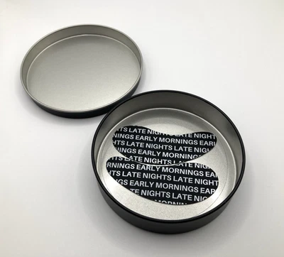 4AM SKIN Overtime Under Eye Masks 1 Reusable Pair Lasts up to 1 Year NEW IN TIN