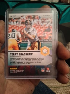 2021 Panini Mosaic #CS27 Terry Bradshaw Centerstage Mosaic STEELERS - Picture 1 of 2