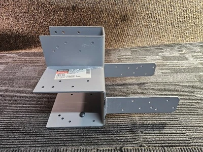 Simpson Strong-Tie ECCLQ6X-SDS L-Shape End Column Cap for 6X Beam, 7 Gauge Steel - Image 1 of 4