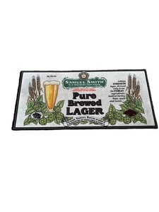 Samuel Smith Bar-/Biermatte "pure brewed Lager" ordentlicher gebrauchter Zustand etwas Ware! - Bild 1 von 24