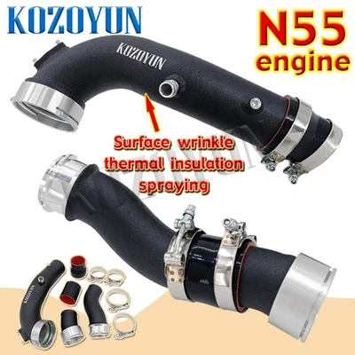 Kit de tubo de carga de aluminio Boost para BMW N55 535i 640i 740i F10 F12 f13 3,0 L Foto 1 de 4