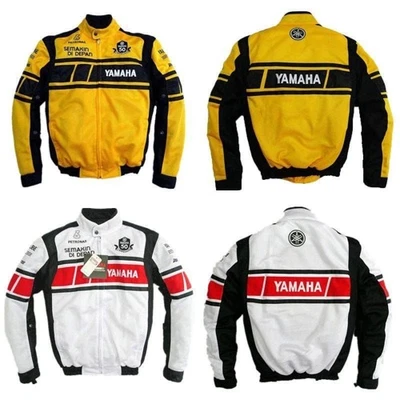 All Seasons Yamaha Motorbike Riding Jacket Mesh Fabric Motorcycle Biker Jacket - Image 1 of 4