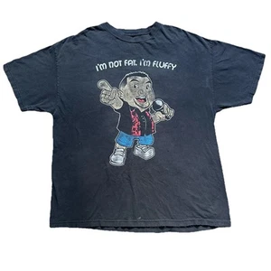 Gabriel Iglesias " I'm not Fat, I'm Fluffy " Men's Large Black T-shirt Comedy - Picture 1 of 13