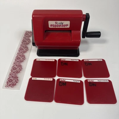 Sizzix Sidekick Red Die-Cutting Machine for Sizzlits and Embossing - Image 1 of 4