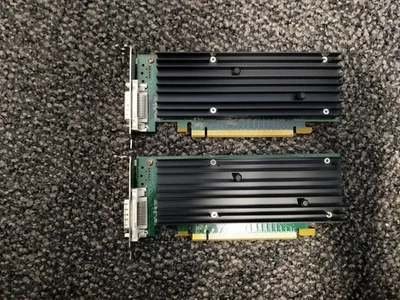 2x NVIDIA Quadro NVS 290 256MB PCIe X16 Video Card DMS59 Connector Low Profile - Image 1 of 3