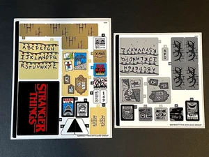 LEGO 75810 - Stranger Things - The Upside Down - STICKER SHEETS Only - Picture 1 of 1
