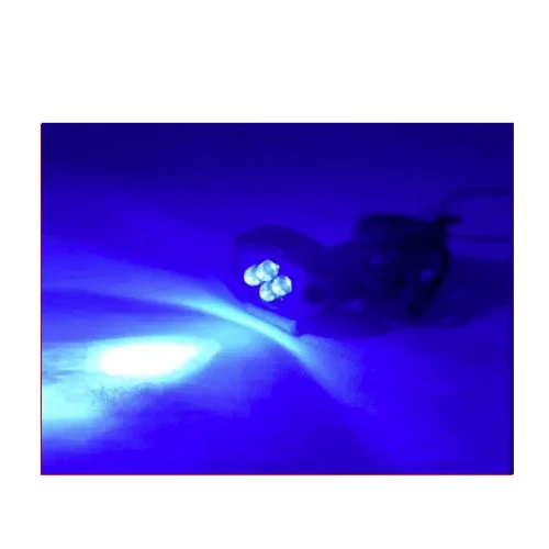 Logisys 4 LED 12V Courtesy Light for Car / Cabinet / Ambient Lighting, Blue - Image 1 of 1