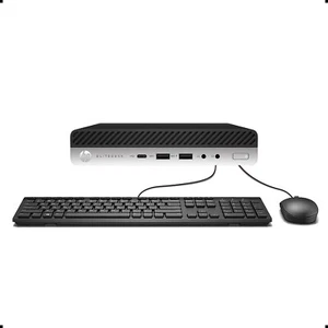 Mini HP ProDesk 600 G5 Micro SSD Intel 3.20GHz 8GB Desktop Windows 11 WiFi ready - Picture 1 of 10