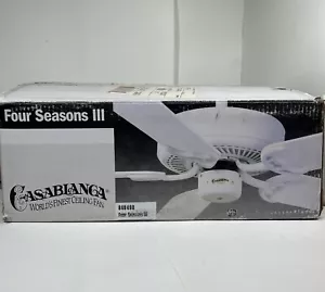 VTG Casablanca Ceiling Fan Four Seasons III 52” Washed Bronze (NEW OPEN BOX) - Picture 1 of 12
