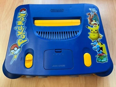 Pokémon Stadium Pikachu Limited Edition Nintendo 64 Konsole N64 NEUWERTIG *Selten* - Bild 1 von 4
