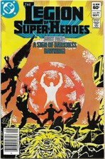 Legion of Super-Heroes (1980) #291 - VF/NM - Newstand - Great Darkness Saga